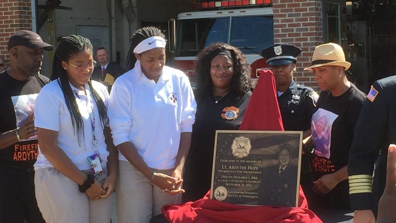 Wilmington fire stations renamed (Zoë Read/WHYY)