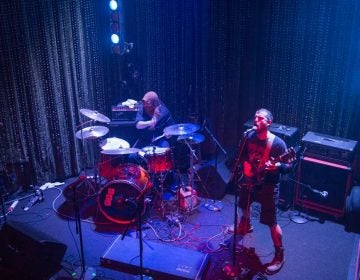 Punk band Night Raid performs at Johnny Brenda's for the first annual YallaPunk Festival in Philadelphia. (Emily Cohen for WHYY)