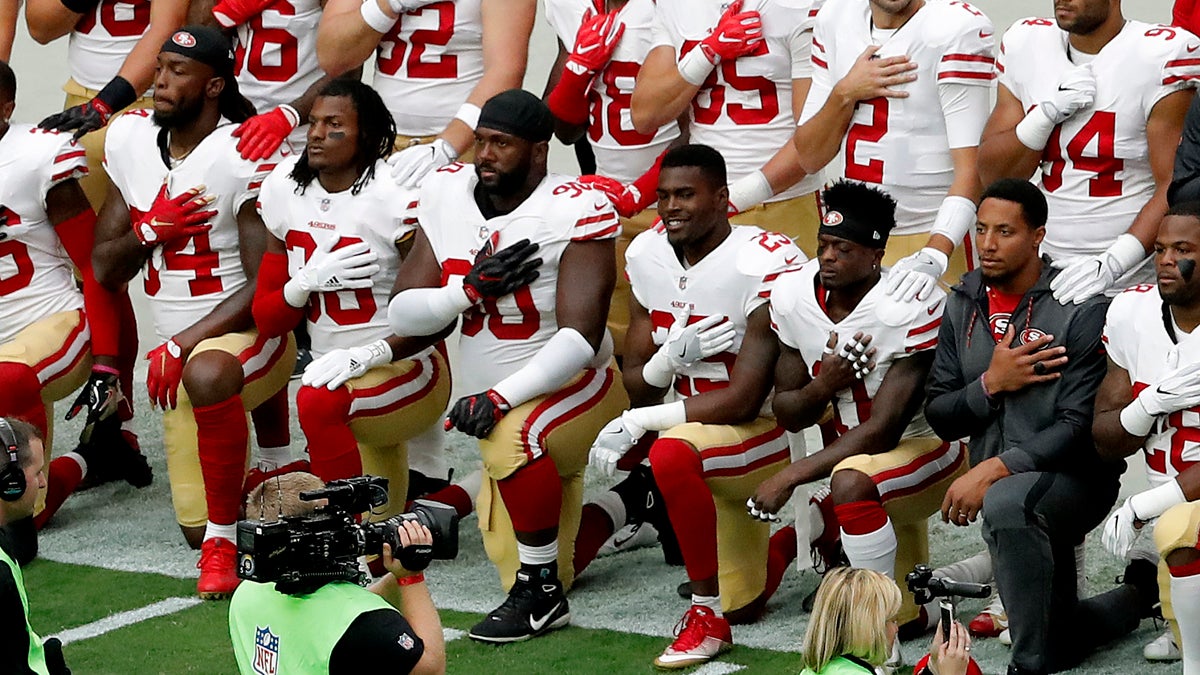 What Does It Mean When Athletes Kneel During the National Anthem in the Age  of Trump?