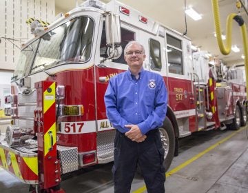 Fire Director Steve Bair wants to raise the stipend for volunteer firefighters in the Alpha Fire Company. (MIN XIAN / WPSU)