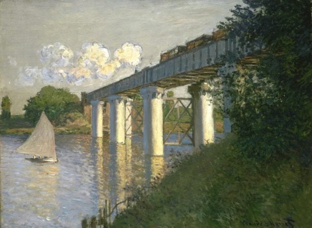 Johnson's wide-ranging collection included Claude Monet's 