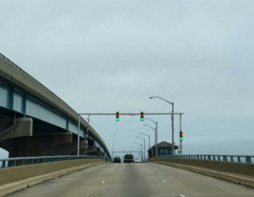 The Mathis Bridge in 2015. (Photo: Justin Auciello/for WHYY)