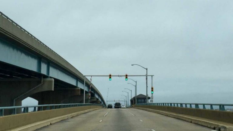 The Mathis Bridge in 2015. (Photo: Justin Auciello/for WHYY)