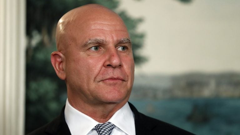 White House national security adviser H.R. McMaster