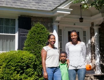 Jameira Miller pictured with her mother, Jamella, and brother Bryant at their Landsdowne home was featured in a new documentary on the National Geographic Channel about educational divides. The Millers are named along with other families and area school districts in a lawsuit against the Pennsylvania Department of Education over the quality of public education in the state (Brad Larrison for NewsWorks, file)