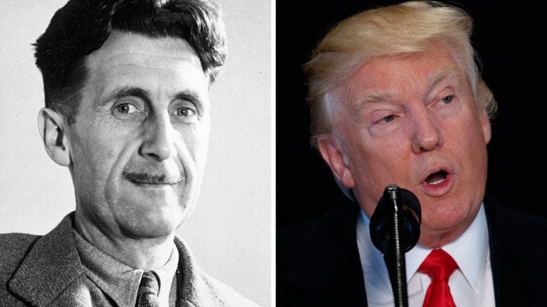 George Orwell and Donald Trump