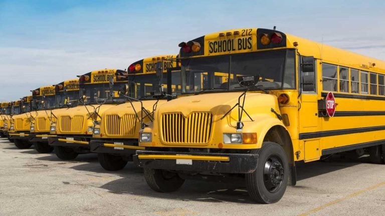 A fight between two students at Warner Elementary School on a school bus Thursday spurred the driver to pull over on Interstate 95 in Wilmington and call police. (File/WHYY)