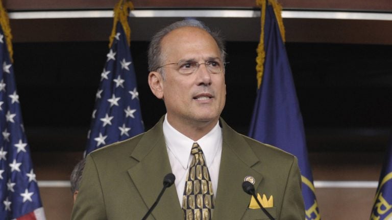 In this Sept. 23, 2011 file photo, Rep. Thomas Marino, R-Pa., speaks during a news conference on Capitol Hill in Washington.