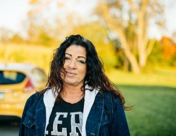 Redina Rodriguez, 49, leaves the Roxbury Treatment Center in Shippensburg, Pennsylvania.