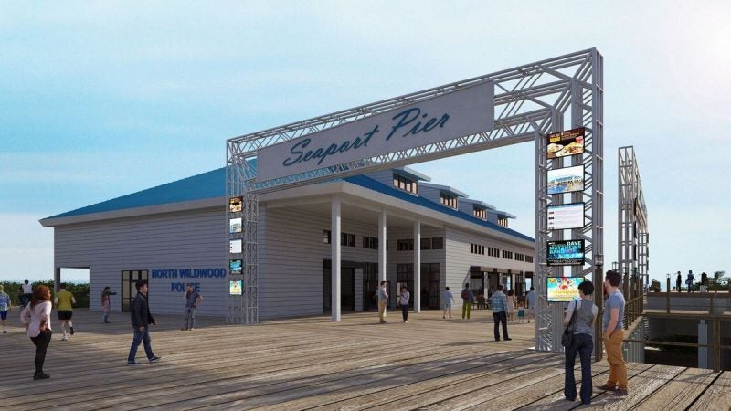 N.J. town approves oceanfront pier, pool - WHYY