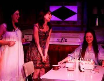 Playing the three sisters in Curio Theatre Company's production of 