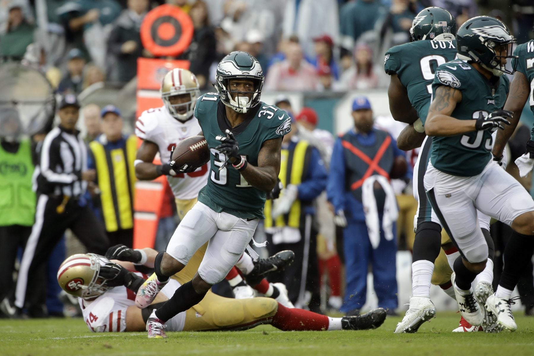 Despite Eagles' league-leading surge, no touchdown for Philly