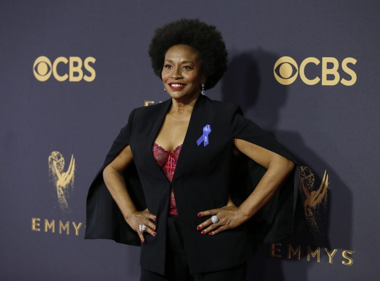 Jenifer Lewis arrives at the 69th Primetime Emmy Awards on Sunday, Sept. 17, 2017, at the Microsoft Theater in Los Angeles. (Photo by Danny Moloshok/Invision for the Television Academy/AP Images)