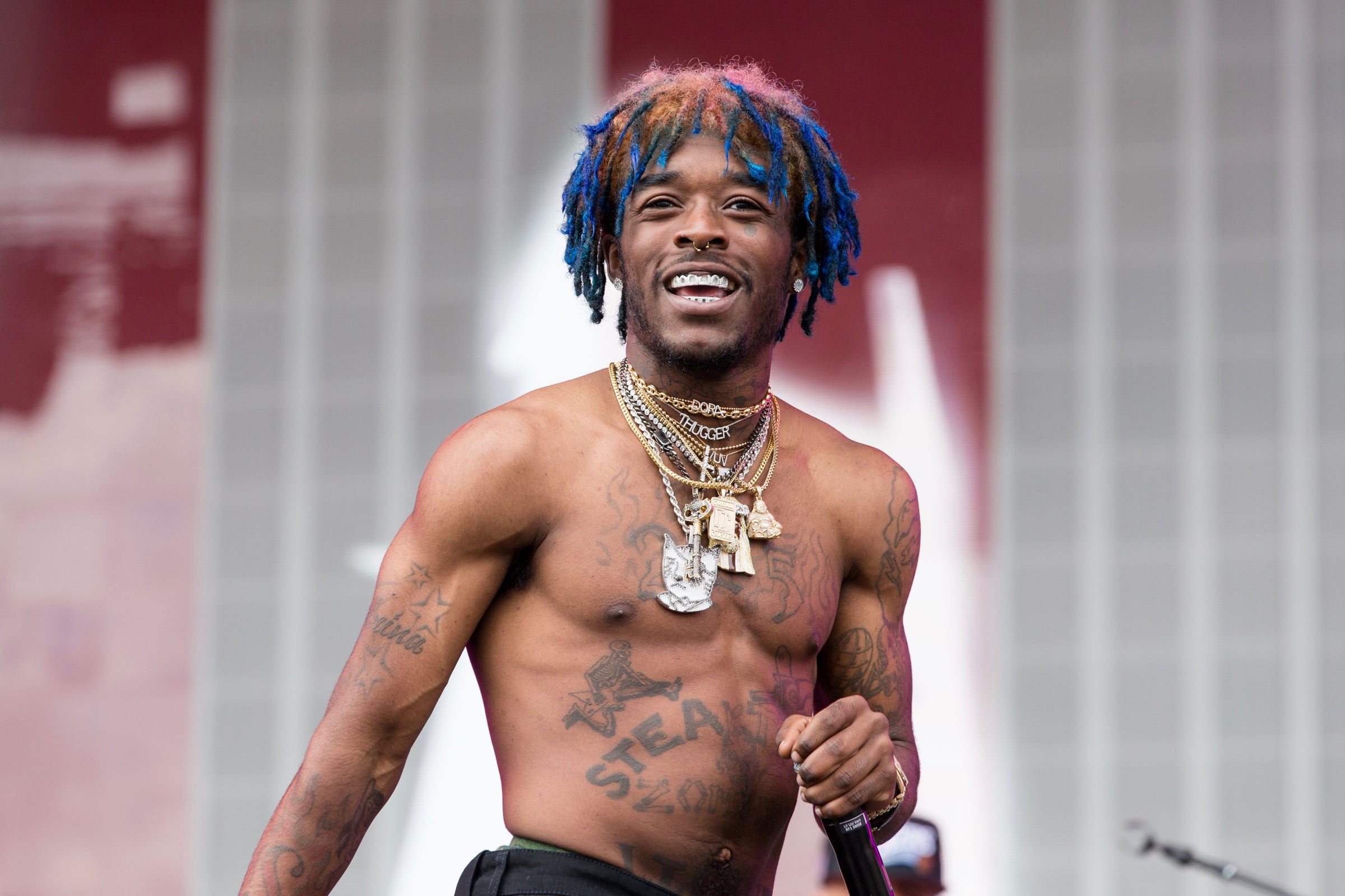 Lil Uzi Vert performs at The Budweiser Made In America Festival 