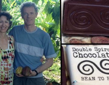 Mhairi and Stuart Craig make dark chocolate with unrefined sugar in Arden, Delaware. (photo courtesy Double Spiral Chocolate)