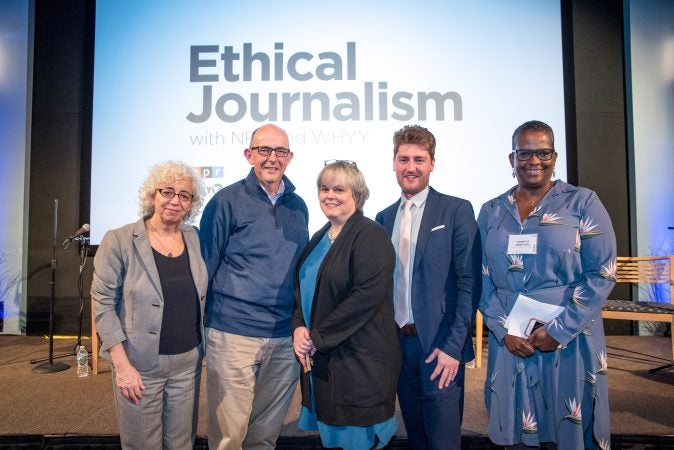 Ethical Journalism event at WHYY on November 14, 2017