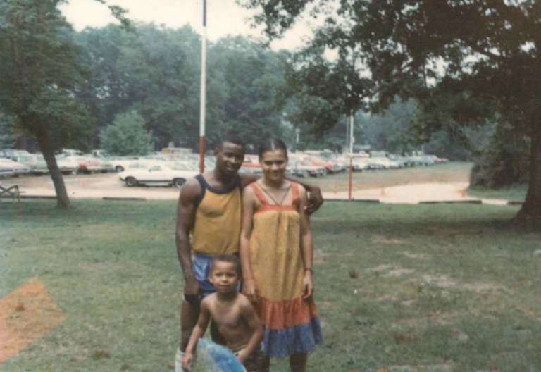 Leroy Evans with his girlfriend Rosemary Simmons, and their son Leroy, Jr., before his conviction. (Provided)