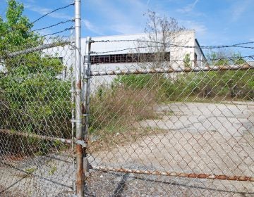 The contaminated Bishop Tube former industrial site in Malvern