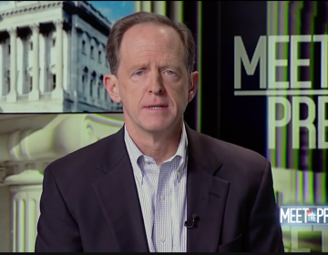 Sen. Pat Toomey appearing on NBC's 