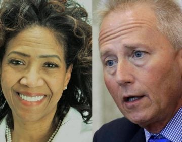 Tanzie Youngblood, a democrat and retired teacher, (left); and Sen. Jeff Van Drew, D-Cape May Court House, (right), will compete for Congressman Frank LoBiondo's New Jersey House of Representatives seat in the 2nd district. (Facebook and Mel Evans/AP, file) 