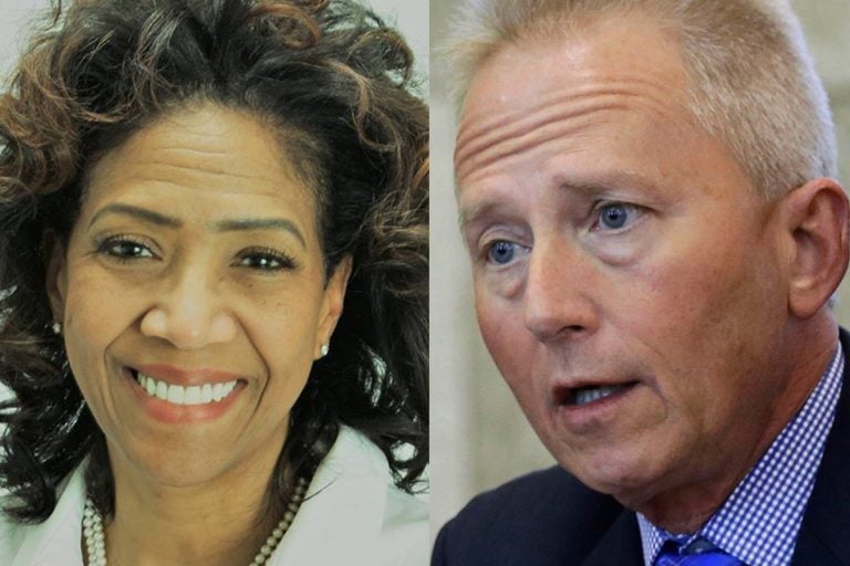 Tanzie Youngblood, a democrat and retired teacher, (left); and Sen. Jeff Van Drew, D-Cape May Court House, (right), will compete for Congressman Frank LoBiondo's New Jersey House of Representatives seat in the 2nd district. (Facebook and Mel Evans/AP, file) 