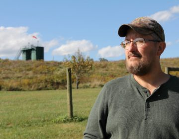 The two wells drilled on Bryan Latkanich’s property are among 1,655 that have been hydraulically fractured in Washington County since 2004. Latkanich is one of more than 4,000 Pennsylvania residents who have filed complaints with DEP, wondering if gas drilling impacted their water. Only 284 cases have been linked. (CREDIT: ANNA BELLE PEEVEY)