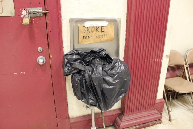 Water fountain at a city recreation center (Courtesy Rebuild Philadelphia)