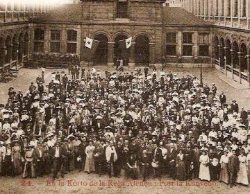 A photo from an Eperanto conference in Belgium in 1911. (Wikimedia Commons) 