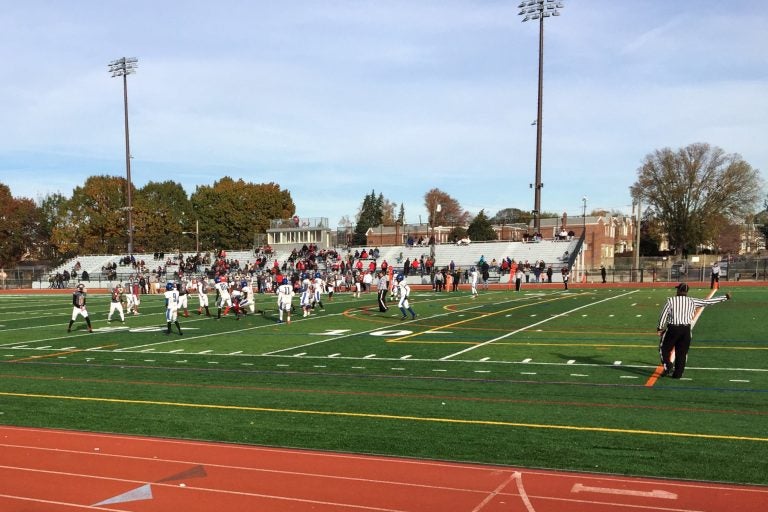 Two Mastery charter school football teams face off