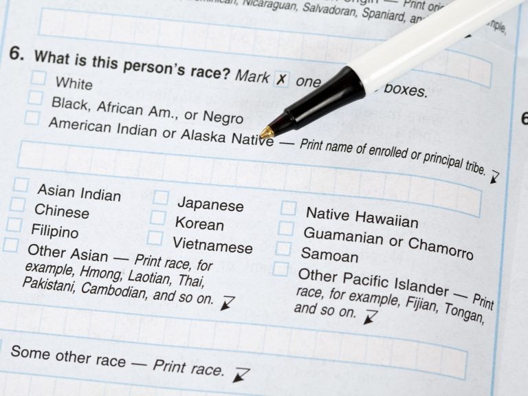 If the White House approves a proposal to change how the government collects race and ethnicity data, white people in the U.S. may be asked to check off boxes about their ethnic background. But on this 2010 Census form, answering 