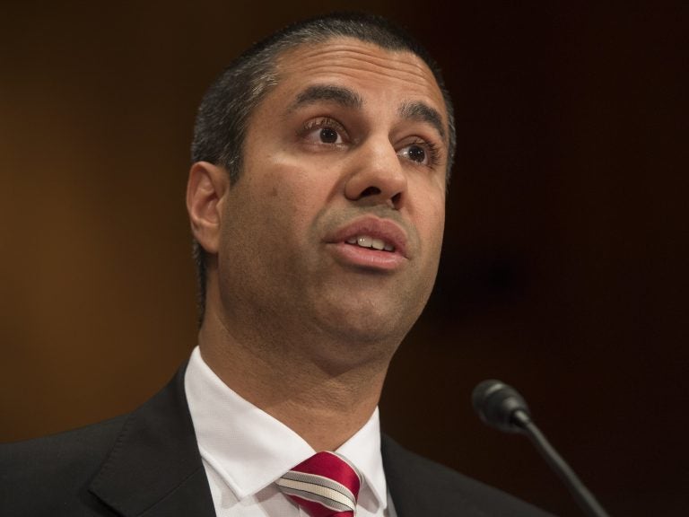 
FCC Chairman Ajit Pai announced Tuesday a plan to repeal Obama-era net neutrality rules. (Saul Loeb/AFP/Getty Images)