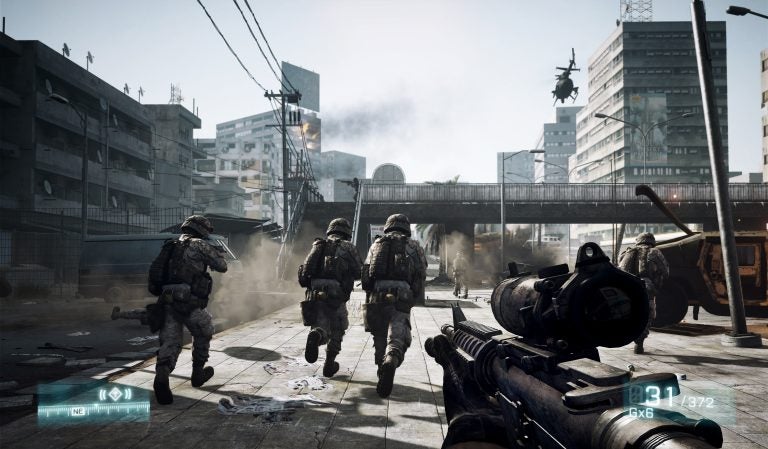 First-person shooters like 'Battlefield 3' have become very realistic.