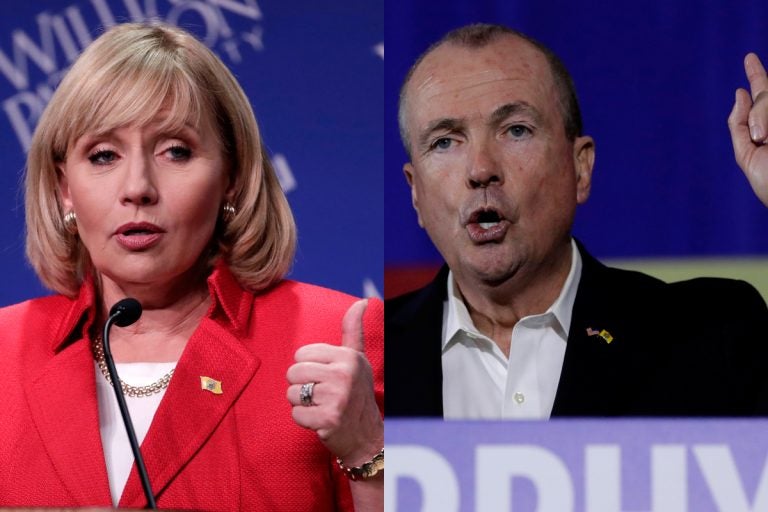 Republican gubernatorial candidate Lt. Gov. Kim Guadagno (left) and Democratic candidate Phil Murphy are making their final pitches to voters.