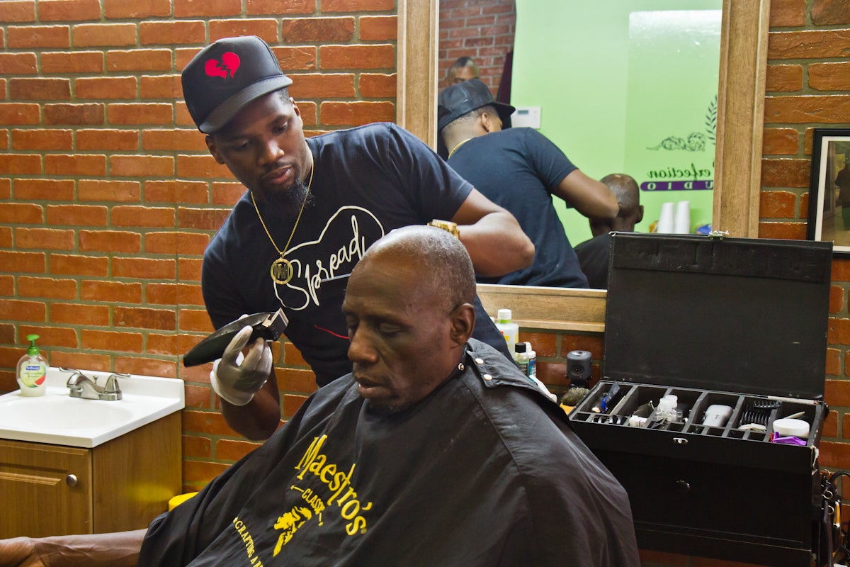 Philly Barber Offering Free Haircuts To The Homeless Whyy