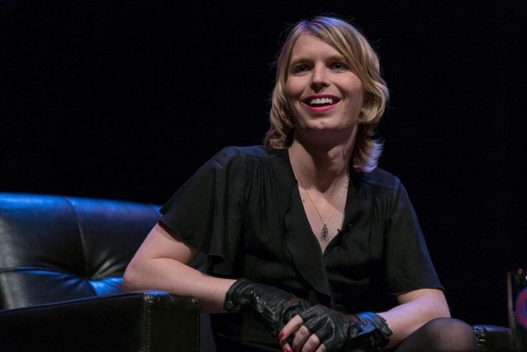 Chelsea Manning is pictured in Philadelphia  in this 2017 file photo. (Annenberg School for Communication, University of Pennsylvania, file)