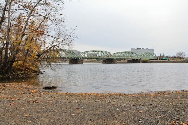 A view of the Delaware River from Morrisville, Pa. The Delaware River Basin Commission voted Wednesday on a resolution that could result in a ban on fracking in the Basin.