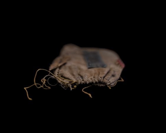 Tobacco pouch (Photo by Wendel White)