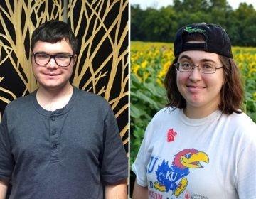 James Carmody has Asperger's syndrome and is a freshman at the State University of New York College of Environmental Science and Forestry. He sat down with Elizabeth Boresow, who graduated from the University of Kansas and also has autism. (Courtesy of James Carmody; Allison Marcus) 