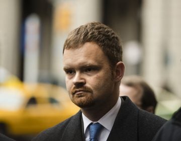 File photo: Brandon Bostian, the engineer involved in the 2015 Amtrak derailment in Philadelphia, departs from the center for criminal justice in Philadelphia after a hearing, Wednesday, Dec. 20, 2017. (Matt Rourke/AP Photo)