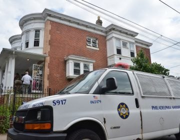 A protested eviction in Germantown, July 2012