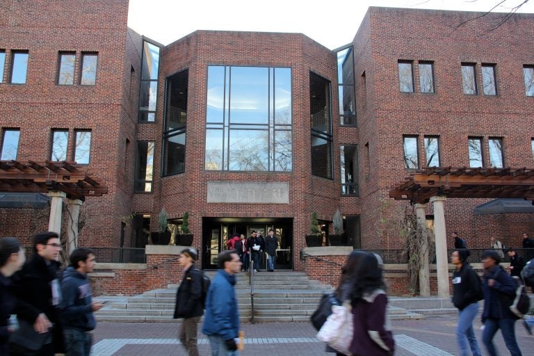 The Wharton School of Business on the University of Pennsylvania campus.