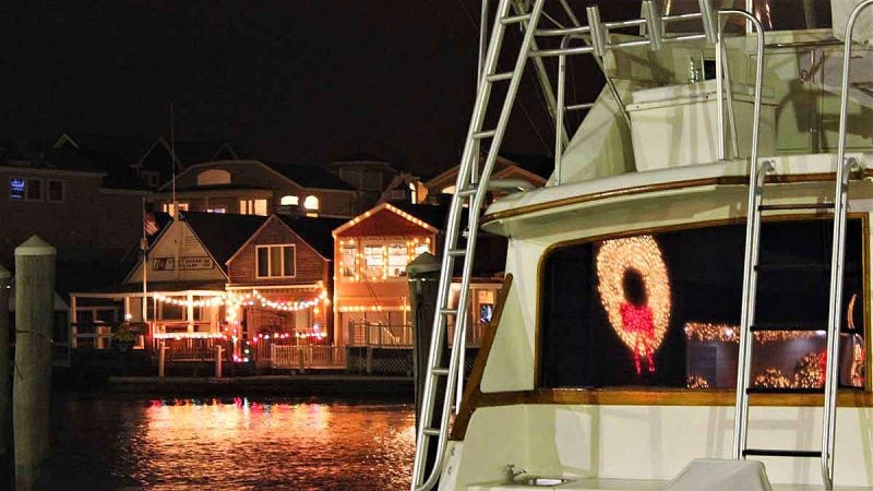 Cape May at night. (Bill Barlow/for WHYY)