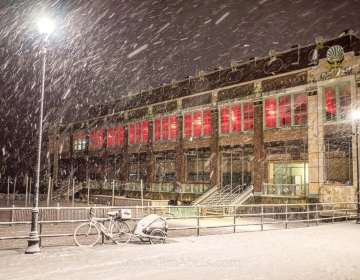 A snow covered Asbury Park boardwalk. (Photo: @jimabels via Instagram/#JSHN)