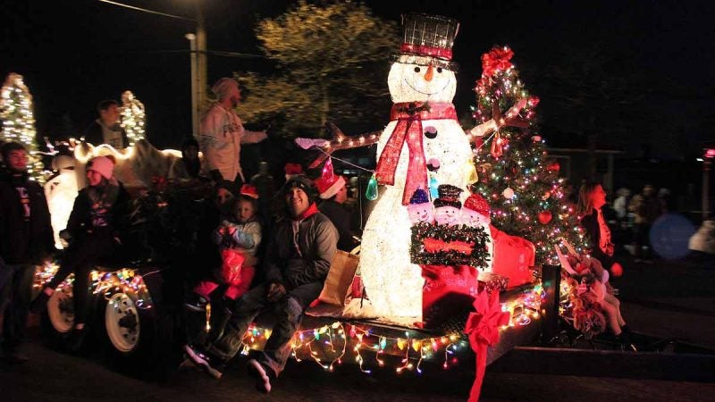 West Cape May Christmas Parade float (Bill Barlow/for WHYY)