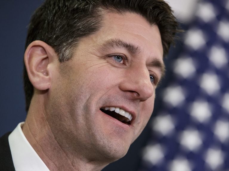 House Speaker Paul Ryan of Wis., speaks after House Republicans held a closed-door strategy session on Capitol Hill in Washington. The Republican-led House passed a bill to make it easier for gun owners to legally carry concealed weapons across state line