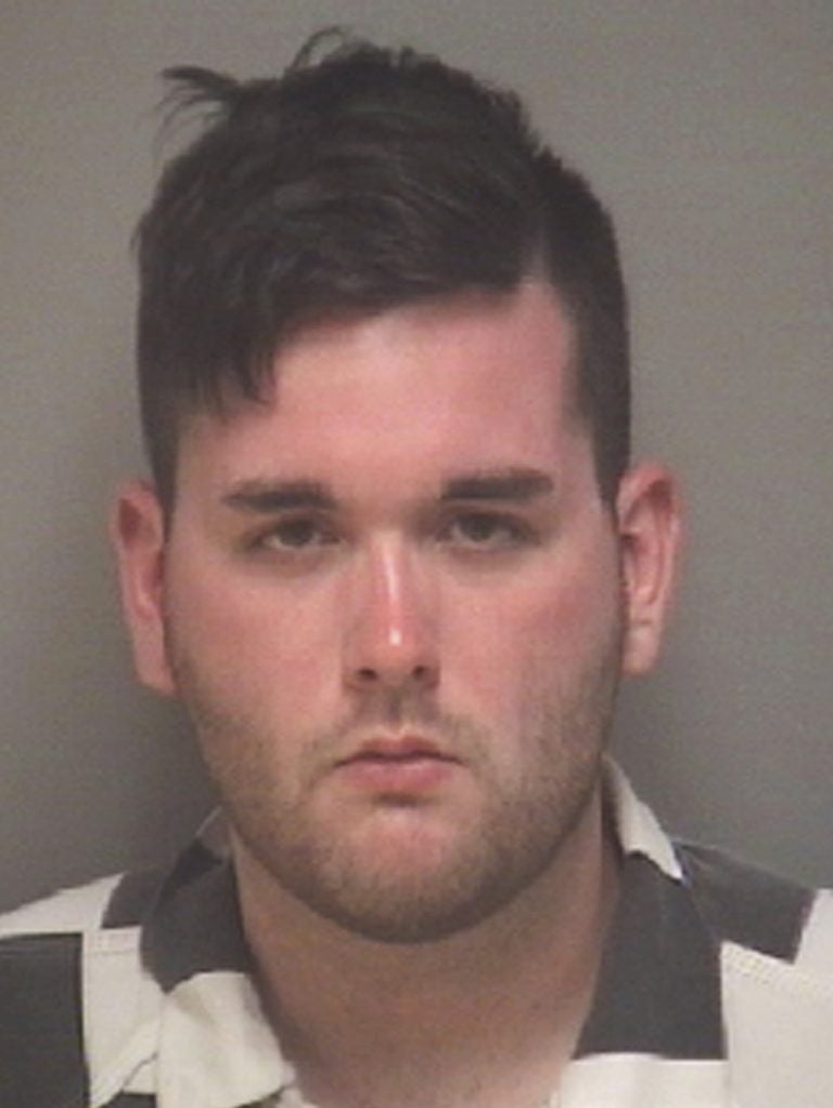 This photo provided by Charlottesville, Va., authorities shows James Fields Jr., who on Thursday had the most serious charge against him upgraded to first-degree murder in the death of a woman at a Unite the Right rally. (AP)