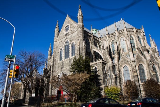 Church of the Advocade at Diamond and 18th Streets in Philadelphia. (Kimberly Paynter/WHYY)