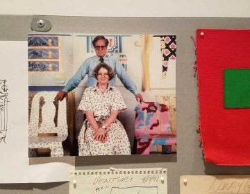 Architects Robert Venturi and Denise Scott Brown had a residency at Fabric Workshop and Museum in Philadelphia in 1984. (Fabric Workshop and Museum)