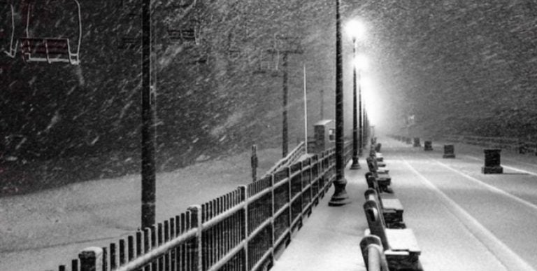 A snowy Seaside Heights boardwalk by JSHN contributor Robby Fuggi.