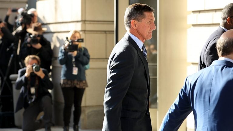 Michael Flynn, former national security adviser to President Trump, arrives for his plea hearing this week in federal court in Washington, D.C. (Chip Somodevilla/Getty Images) 